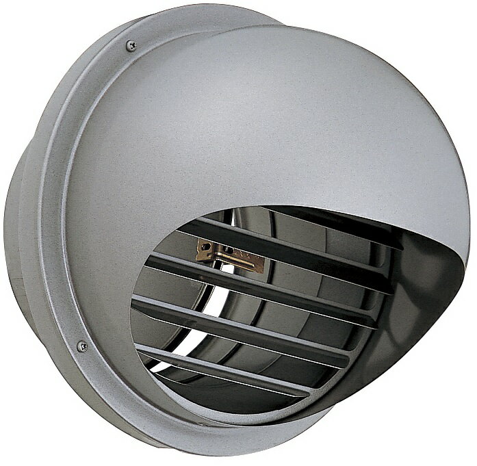 ユニックス LSG125A3MDSPBL 換気扇 丸型フード 横ガラリ 防火ダンパー付 72℃型式 3メッシュ ♪