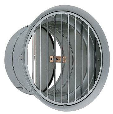 ユニックス NSG100ALDSPBL 換気扇 厚型グリル 縦ガラリ 左吹き 防火ダンパー付 72℃型式 ♪