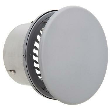 ユニックス BSG125AB 換気扇 丸型フラット板 横ガラリ ♪