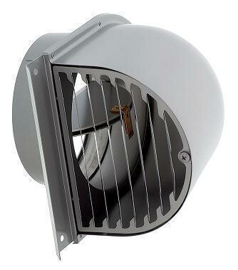 換気扇 ユニックス 深型フード 横ガラリ 防火ダンパー付 【FSG100FDSQ】 120℃型式 [♪■]