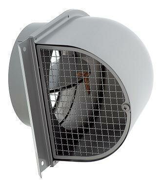 ユニックス FSW150F3MDSQ 換気扇 深型フード 防火ダンパー付 120℃型式 3メッシュ ♪