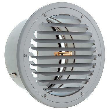 ユニックス SG125CBDSP 換気扇 薄型グリル 横ガラリ 防火ダンパー付 72℃型式 ♪