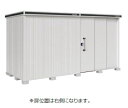 【関東限定配送】ヨド物置 エルモ LMDS-4418HR 間口4m43cm ×奥行1m87cm 背高Hタイプ 積雪型 2連片引き戸タイプ 扉位置右側 受注生産品...