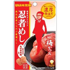 【UHA味覚糖】 忍者めし 梅かつお味（20g）