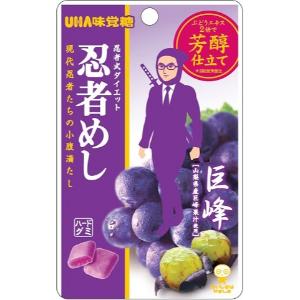 【UHA味覚糖】 忍者めし 巨峰（20g）