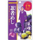 【メール便(300円)対応 1〜10個まで】【UHA味覚糖】 忍者めし 巨峰(20g)※ご注文時に欠品となる場合がございます。