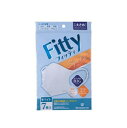 【メール便(300円)対応 1〜4個まで】フィッティ スタイルフィットプラス立体 ホワイト やや大きめサイズ(7枚入)【Fitty】