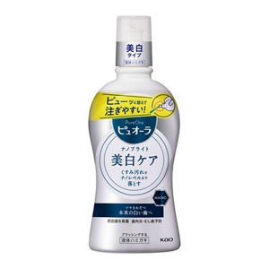 【花王】ピュオーラ　ナノブライト　液体ハミガキ（400ml）【医薬部外品】