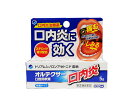 【商品説明】 口腔粘膜への優れた付着力があり、患部を保護すると共に、抗炎症作用により患部の炎症を抑え、口内炎やそれにともなう痛みなどを改善します。 【効能・効果】 口内炎（アフタ性） 【用法・用量】 1日1～数回、適量（約3mm）を患部に塗布してください。 ●用法・用量に関連する注意 1.定められた用法・用量を厳守してください。 2.小児に使用させる場合には、保護者の指導監督のもとに使用させてください。 3.本剤は口腔用にのみ使用し、口腔用以外には使用しないでください。 4.痛みが治まったら使用を終了してください。 5.使用後はしばらく飲食を避けてください。 6.入れ歯の接着など治療以外の目的に使用しないでください。 【成分】（100g中） トリアムシノロンアセトニド 100mg 添加物として：ゲル化炭化水素，カルメロースナトリウム(CMC-Na)，サッカリンナトリウム水和物，香料 を含有します。 【使用上の注意】 （守らないと現在の症状が悪化したり、副作用が起こりやすくなります） 1．次の人は使用しないでください 　（1）感染性の口内炎が疑われる人。（医師，歯科医師，薬剤師又は登録販売者にご相談ください） 　　・ガーゼなどで擦ると容易に剥がすことのできる白斑が口腔内全体に広がっている人。（カンジダ感染症が疑われる） 　　・患部に黄色い膿がある人。（細菌感染症が疑われる） 　　・口腔内に米粒大～小豆大の小水疱が多発している人，口腔粘膜以外の口唇，皮膚にも水疱，発疹がある人。（ウイルス感染症が疑われる） 　　・発熱，食欲不振，全身倦怠感，リンパ節の腫脹などの全身症状がみられる人。（ウイルス感染症が疑われる） 　（2）口腔内に感染を伴っている人。（ステロイド剤の使用により感染症が悪化したとの報告があることから，歯槽膿漏，歯肉炎等の口腔内感染がある場合には使用しないでください） 　（3）5日間使用しても症状の改善がみられない人。 　（4）1-2日間使用して症状の悪化がみられる人。 ■相談すること 1．次の人は使用前に医師，歯科医師，薬剤師又は登録販売者にご相談ください 　（1）医師又は歯科医師の治療を受けている人。 　（2）薬などによりアレルギー症状を起こしたことのある人。 　（3）妊婦又は妊娠していると思われる人。 　（4）授乳中の人。 　（5）患部が広範囲にある人。 　（6）高齢者。 2．使用後，次の症状があらわれた場合は副作用の可能性がありますので，直ちに使用を中止し，商品添付文書を持って医師，歯科医師，薬剤師又は登録販売者にご相談ください 　使用後，次の症状があらわれた場合 ［関係部位：症状］ 口腔内：白斑（カンジダ感染症が疑われる），患部に黄色い膿（細菌感染症が疑われる），味覚の異常，しびれ感 その他：アレルギー症状（発疹・発赤，かゆみ，浮腫等） 3．本剤使用後，次の症状があらわれた場合には，感染症による口内炎や他疾患による口内炎が疑われるので使用を中止し，医師，歯科医師，薬剤師又は登録販売者にご相談ください 　発熱，食欲不振，全身倦怠感，リンパ節の腫脹，水疱（口腔内以外），発疹・発赤，かゆみ，口腔内の患部が広範囲に広がる，目の痛み，かすみ目，外陰部潰瘍 ■保管及び取扱い上の注意 （1）直射日光の当たらない涼しいところに密栓して保管してください。 （2）小児の手の届かないところに保管してください。 （3）他の容器に入れ替えないでください。（誤用の原因になったり，品質が変わる場合があります） （4）使用期限を過ぎた製品は使用しないでください。使用期限内であっても，品質保持の点から開封後はなるべく早く使用してください。 （5）使用後はチューブの口やその周辺に付着した軟膏を拭き取ったあと，キャップをしっかり閉めて保管してください。（付着した軟膏が固まってしまうことがあります） 【製造及び販売会社】 発売元：天野商事株式会社 愛知県名古屋市中区丸の内三丁目13番12号 お客様相談室：052-951-2340 製造販売元：福地製薬株式会社 滋賀県蒲生郡日野町寺尻824 電話：0748-52-2323 【広告文責】 有限会社起福 TEL：072-626-3399 文責：登録販売者：木村宜由 【区分】 第（2）類医薬品　