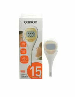【OMRON】（オムロン）電子体温計 けんおんくん MC-682（約15秒予測検温）【4個以上お買い上げで送料無料になります…
