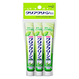 花王 クリアクリーンクリアクリーン ナチュラルミント 17g ミニ 3本セット 花王 クリアクリーンクリアクリーン ナチュラルミント 17g ミニ 3本セット