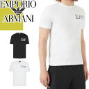 エンポリオ アルマーニ EMPORIO ARMANI EA7 Tシャツ メンズ 半袖 ロゴ クルーネ ...