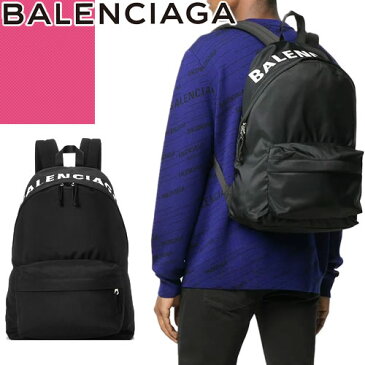 バレンシアガ BALENCIAGA バッグ リュック リュックサック バックパック レディース メンズ ユニセックス 2019年秋冬新作 ウィール おしゃれ ブランド 黒 ブラック WHEEL BACKPACK S 565798 HPG1X 1090