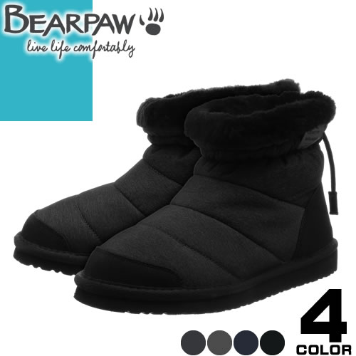 ベアパウ BEARPAW スノーブーツ SNOW FASHION SHORT SNKR1 日本正規品 ショートブーツ ウインターブーツ アンクルブーツ レディース ボア 歩きやすい 大きいサイズ 黒 白 ブラック ホワイト ネイビー グレー 防滑 撥水 防寒 雪 靴 滑らない US5 US6 US7 US8 US9