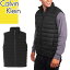 ֥Х󥯥饤 Calvin Klein ٥ 饤ȥ     ɴ  礭 ֥  ֥å PUFFER VEST CM155480פ򸫤