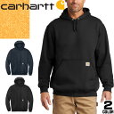 カーハート Carhartt パーカー ミッドウェイト プルオーバーパーカー メンズ 大きいサイズ 裏起毛 厚手 ブランド 長袖 黒 紺 ブラック ネイビー HOODED PULLOVER MIDWEIGHT SWEATSHIRT K121 [S]