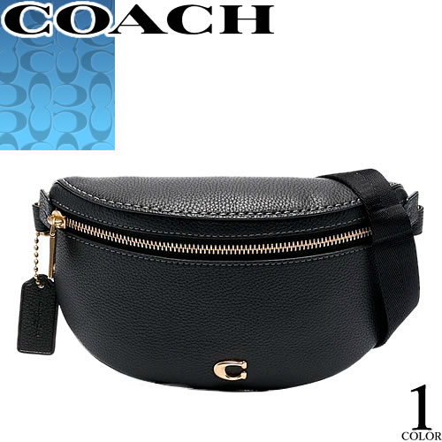 コーチ ボディバッグ レディース コーチ COACH バッグ ボディバッグ ショルダーバッグ べサニー ベルトバッグ レディース きれいめ ブランド 軽い 軽量 斜めがけ 大人 黒 ブラック BETHANY BELT BAG CH813