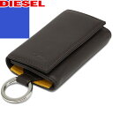 ディーゼル DIESEL キーケース 6連 キーリング メンズ レザー 本革 ブランド プレゼント 茶色 ブラウン KEYCASE II X08425 P0685 [ネコポス発送]