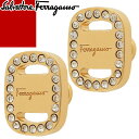 T@g[ tFK Salvatore Ferragamo sAX @ pF fB[X NX^ ANZT[ LL   tH[} uh v[g  S[h VARA PLATE EARRINGS 760224 [S]