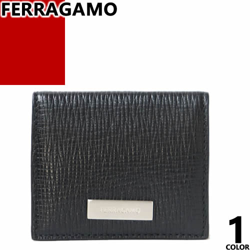 フェラガモ FERRAGAMO コインケース 小銭入れ メンズ 本革 革 ブランド 小さい 使いやすい ボックス型 おしゃれ 黒 ブラック COIN CASE 661227 763289(4)