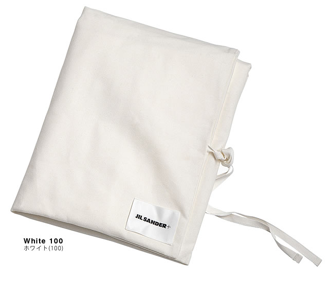 ジルサンダー JIL SANDER トラベルケース トラベルポーチ レディース メンズ 衣類カバー 布袋 保護袋 衣類収納袋 白 ホワイト [保存袋単体] [ゆうパケ発送]