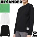 WT_[ JIL SANDER TVc  T N[lbN ێ fB[X 2024NtĐV S Rbg 傫TCY uh v[g   zCg ubN LS T-SHIRT J40GC0002 J45048 [1Pi][䂤pP]