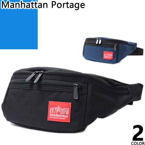 マンハッタンポーテージ Manhattan Portage ウエストポーチ ボディバッグ ショルダーバッグ MP1101 メンズ レディース 斜めがけバッグ 斜めがけ かっこいい 小さめ ブランド 軽量 おしゃれ 黒 ブラック ネイビー ALLEYCAT WAIST BAGのサムネイル