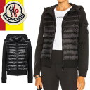 モンクレール MONCLER ダウン パーカー ダウンジャケット ブルゾン アウター レディース おしゃれ 大きいサイズ ブランド 黒 ブラック ZIP UP CARDIGAN 8G00020 809DH