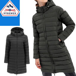 ピレネックス ダウン レディース ピレネックス スプートニック PYRENEX SPOUTNIC 2 SOFT COAT ダウンジャケット ダウンコート アウター レディース フード付き 軽量 防寒 撥水 通勤 通学 大きいサイズ ブランド 黒 ブラック HWS006