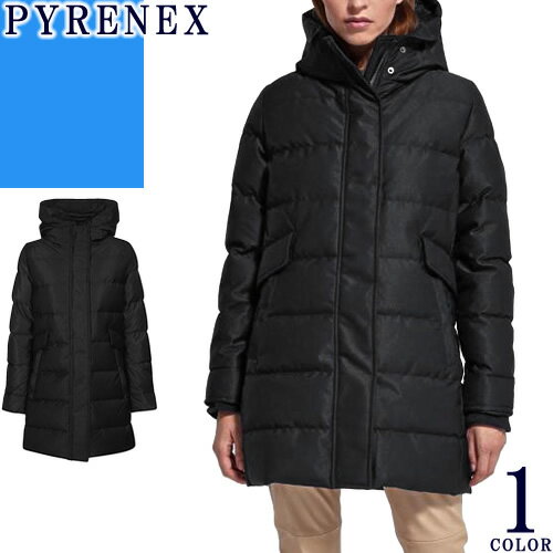 フェニックス アウトドアジャケット レディース ピレネックス PYRENEX ダウン ダウンジャケット レディース フェニックス PHENIX ロング 大きいサイズ ブランド 撥水 軽量 黒 ブラック HWQ052