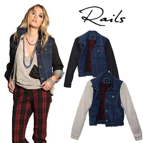 レイルズ デニムジャケット gジャン ジャケット レディース カジュアル ベロア Rails Tyler Jacket