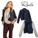 レイルズ デニムジャケット gジャン ジャケット レディース カジュアル ベロア Rails Tyler Jacket