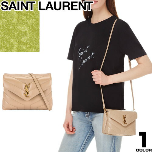 サンローラン バッグ サンローラン SAINT LAURENT バッグ ショルダーバッグ ルル トイバッグ レディース 2way キルティング 斜めがけ ブランド 革 本革 レザー 小さめ ベージュ TOY LOULOU 678401 DV707