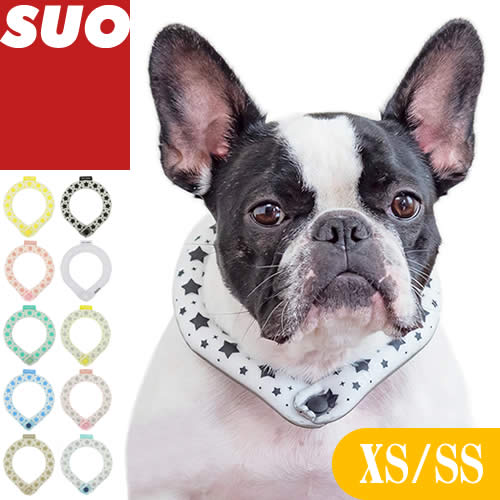 ＼ポイント+10倍！／SUO 28℃ ICE クールリング アイスネックリング 犬用 猫用 XSサイズ SSサイズ ICE RING® ネッククーラー アイスネックバンド 首 冷却チューブ 首輪 散歩 熱中症対策 暑さ対策 ひんやりグッズ 冷感グッズ 冷却グッズ 