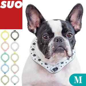 【平日13時まで即日発送】SUO 28℃ ICE クールリング アイスネックリング 犬用 猫用 Mサイズ ICE RING® ネッククーラー アイスネックバンド 首 冷却チューブ 首輪 散歩 熱中症対策 暑さ対策 ひんやりグッズ 冷感グッズ 冷却グッズ [ゆうパケ発送]