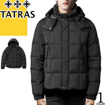 タトラス ボエシオ TATRAS BOESIO ダウン ダウンジャケット メンズ ナイロン フード付き 軽量 ブランド 大きいサイズ 細身 黒 ブラック