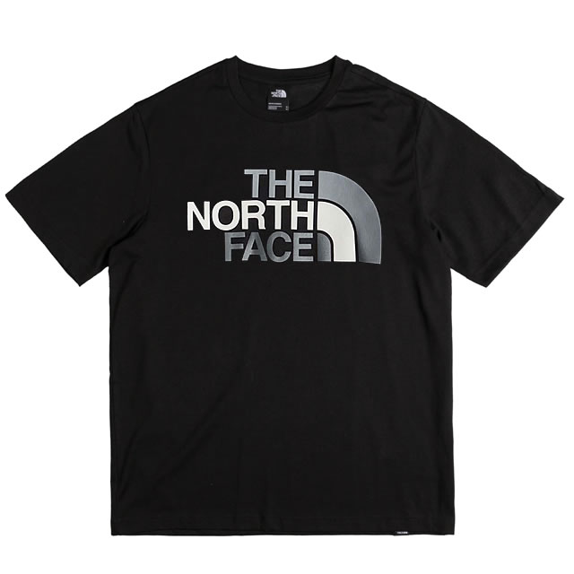 ノースフェイス THE NORTH FACE Tシャツ メンズ 半袖 2022年春夏新作 ハーフドーム ボックスロゴ クルーネック 丸首 ブランド 大きいサイズ おしゃれ アウトドア 黒 ブラック S/S FINE TEE NF00CEQ5 [メール便発送]