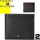 トミー ヒルフィガー 二つ折り財布 メンズ トミーヒルフィガー TOMMY HILFIGER 財布 二つ折り財布 メンズ 2024年春夏新作 小銭入れあり レザー 本革 薄い ブランド 黒 ブラック ブラウン WELLESLEY BILLFOLD WALLET 31TL25X005 [ネコポス発送]