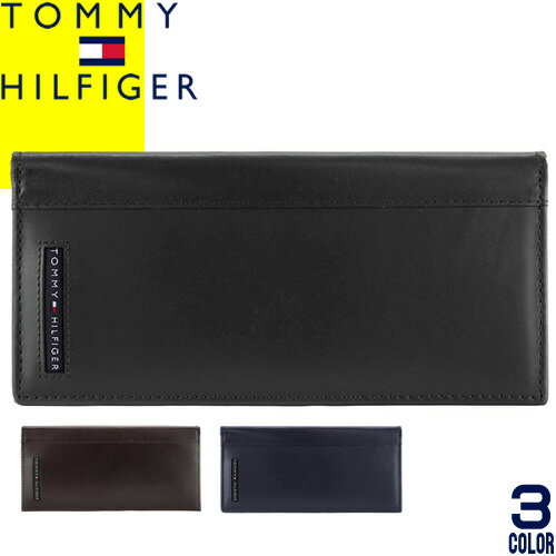 トミーヒルフィガー TOMMY HILFIGER 財布 長財布 かぶせ 小銭入れあり メンズ 2024年春夏新作 レザー 本革 大容量 ブランド プレゼント 黒 茶 ブラック ブラウン ネイビー CAMBRIDGE SECRETARY WITH ZIP VALET 31TL19X019 ネコポス発送