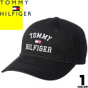 トミーヒルフィガー TOMMY HILFIGER 帽子 キャップ ベースボールキャップ メンズ レディース ロゴ 刺繍 コットン 大きいサイズ ブランド プレゼント 黒 ブラック BASEBALL CAP 6950130 [ゆうパケ発送]