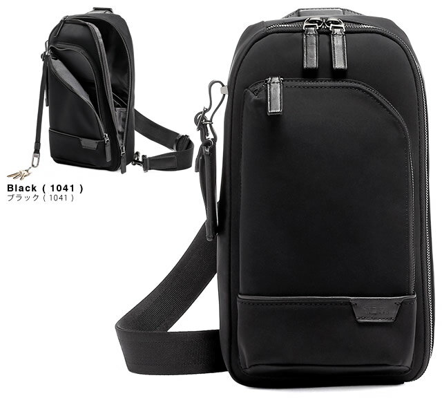 トゥミ TUMI バッグ ボディバッグ ショルダーバッグ ハリソン グレゴリー スリング メンズ ブランド かっこいい 斜めがけ かっこいい ナイロン 軽量 黒 ブラック HARRISON Gregory Sling 6602035 1305421041
