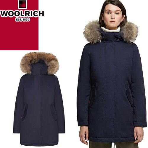 ウールリッチ アウター レディース ウールリッチ WOOLRICH ダウン ダウンコート ダウンジャケット レディース ティファニーパーカ ラクーンファー付き フーデット ロング 大きいサイズ 紺 ネイビー TIFFANY PARKA WWCPS2845 UT1974