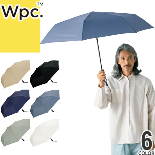 wpc w.p.c 傘 日傘 折りたたみ傘 メンズ レディース 2025年春夏新作 安全自動開閉 晴雨兼用 撥水 防水 通勤 通学 大きい 軽量 コンパクト 丈夫 ブランド おしゃれ uvカット 62cm 無地 黒 白 紺 ブラック グレー ホワイト ネイビー AUTOMATIC FOLDING UMBRELLA UX011