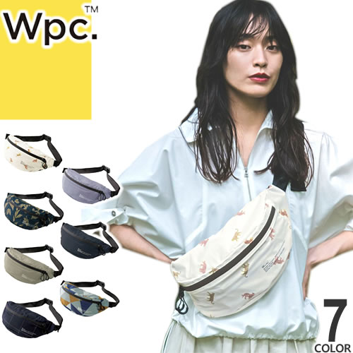 wpc w.p.c バッグ ウエストポーチ ボディバッグ スリングバッグ レディース メンズ 2024年春夏新作 軽量 防水 撥水 アウトドア ブランド おしゃれ ブランド 紺 ネイビー ベージュ RAIN BODY BAG W122 ゆうパケ発送