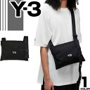 Y-3 ワイスリー ヨウジヤマモト adidas バッグ ショルダーバッグ サコッシュ メンズ レディース 2024年春夏新作 ロゴ 刺繍 斜めがけ ブランド かっこいい おしゃれ 黒 ブラック SACOCHE IR5791