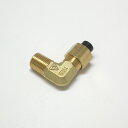 日建 コネクターエルボPT1/8(高圧ナイロンチューブ用パーツ) PE-34 ニッケン エアーホーン用パーツ<送料無料>メール便