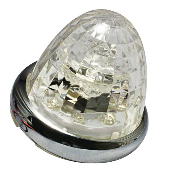 LED マーカーランプ 超流星マーカー CE-162C クリアレンズ/LEDアンバー 槌屋ヤック 12V/24V共用 トラック 3