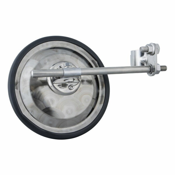 トラック用ミラー バックショットミラー クラシック VER.11 丸型 175mmφ 平面レンズ ウロコ 501513 JET INOUE(ジェットイノウエ) ステンレス