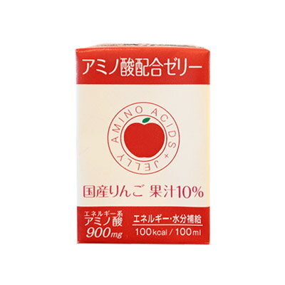 アミノ酸配合ゼリーリンゴ味 100ml ×