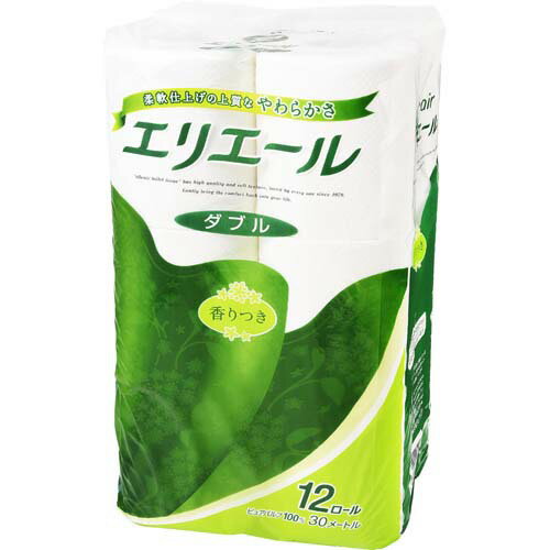 エリエールトイレットティシュー12Rダブル x 6個